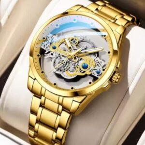 Discover the Best Gold Skeleton Watches for Men Transparent Watch